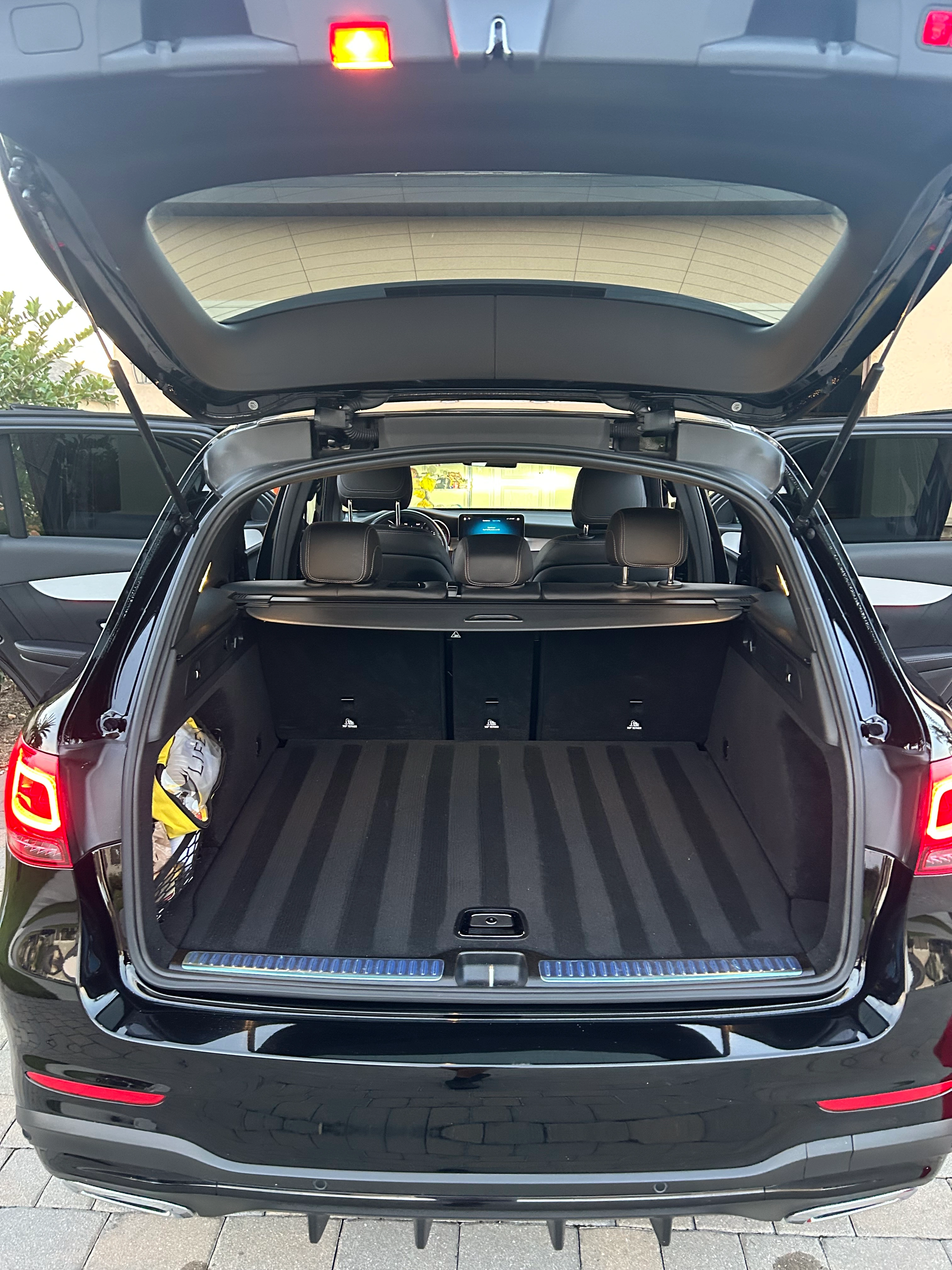 Spotless detailed cargo area after deep cleaning